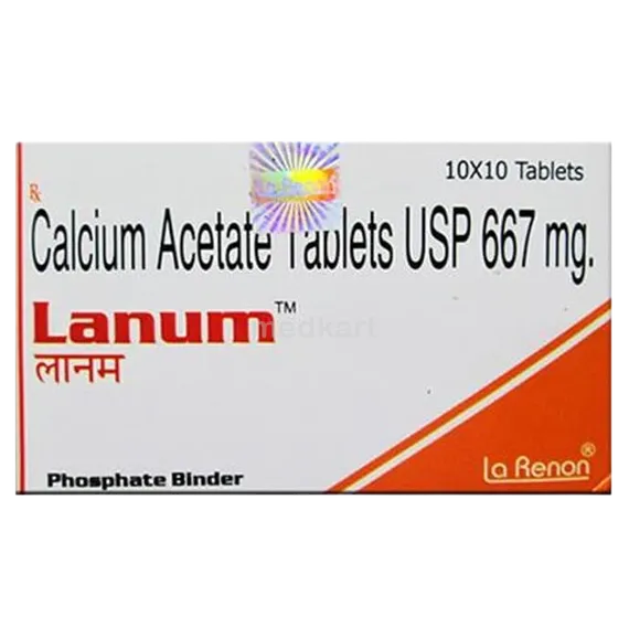 lanum 667mg tablet 10's